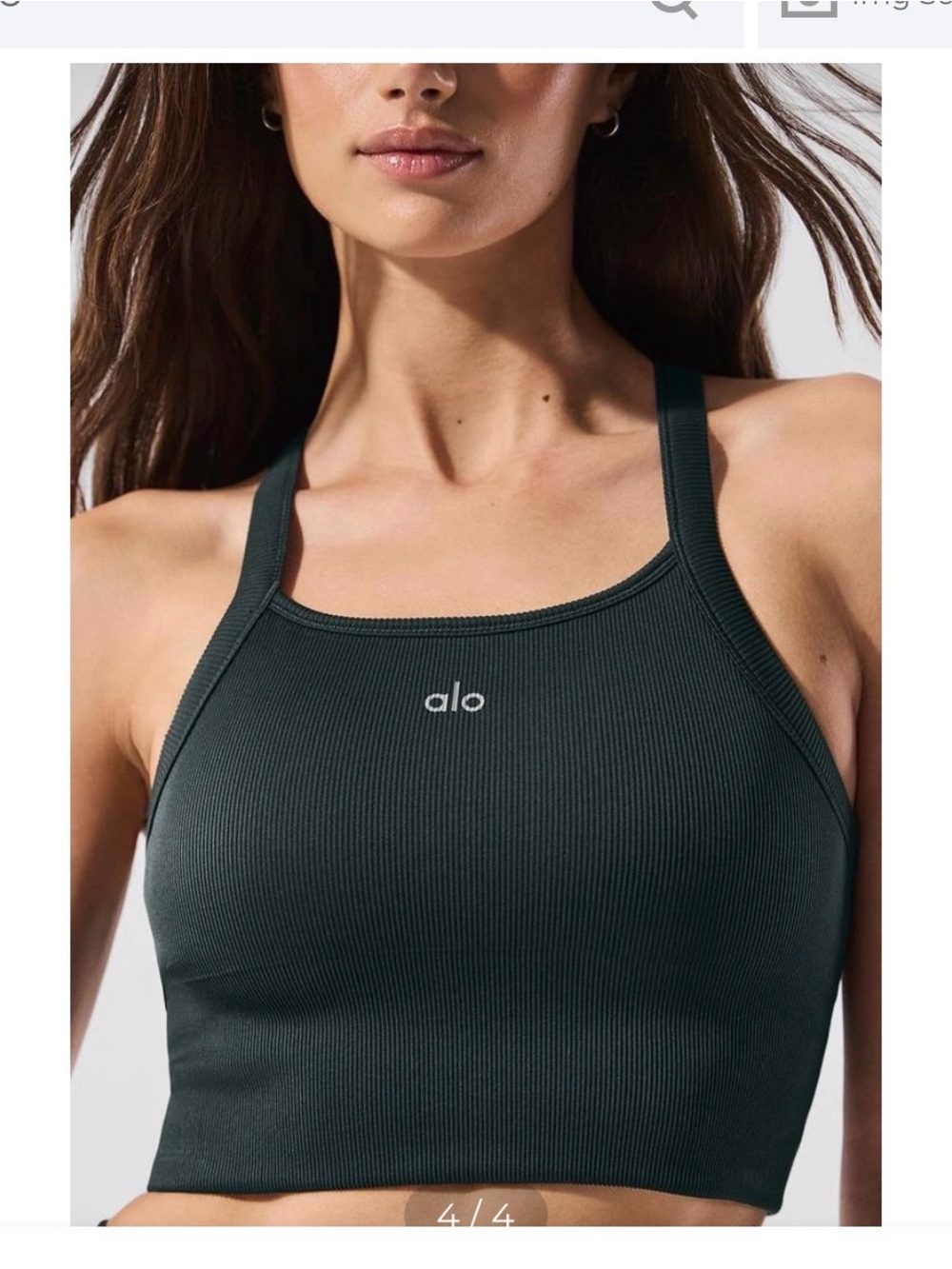 Alo seamless ribbed bra